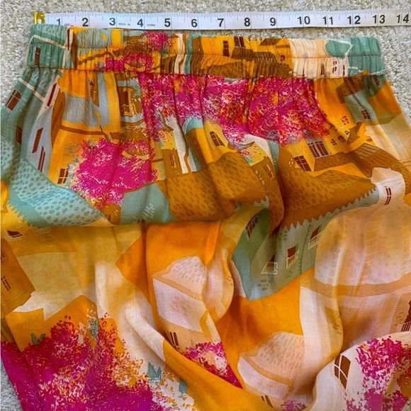 KAANDA GREEK VILLAGE GYPSY WIDE TOP PANT RESORT COLLECTION M/L - Picture 12 of 15